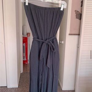 Strapless jumpsuit